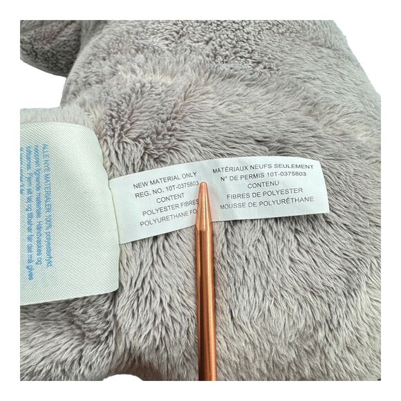 Build a Bear Plush Asian Elephant No Tusks Stuffed Animal Toy RETIRED 2014 HTF - Picture 15 of 16